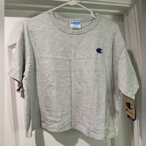 Champion Women’s Gray Crop Tee
